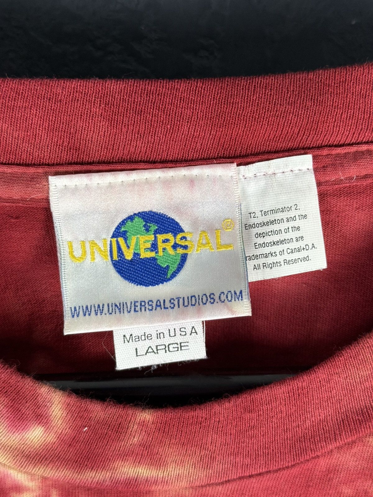 Universal Studios Vintage 1990's Universal Studios Hollywood Terminator 2 Size US L / EU 52-54 / 3 - 5 Thumbnail