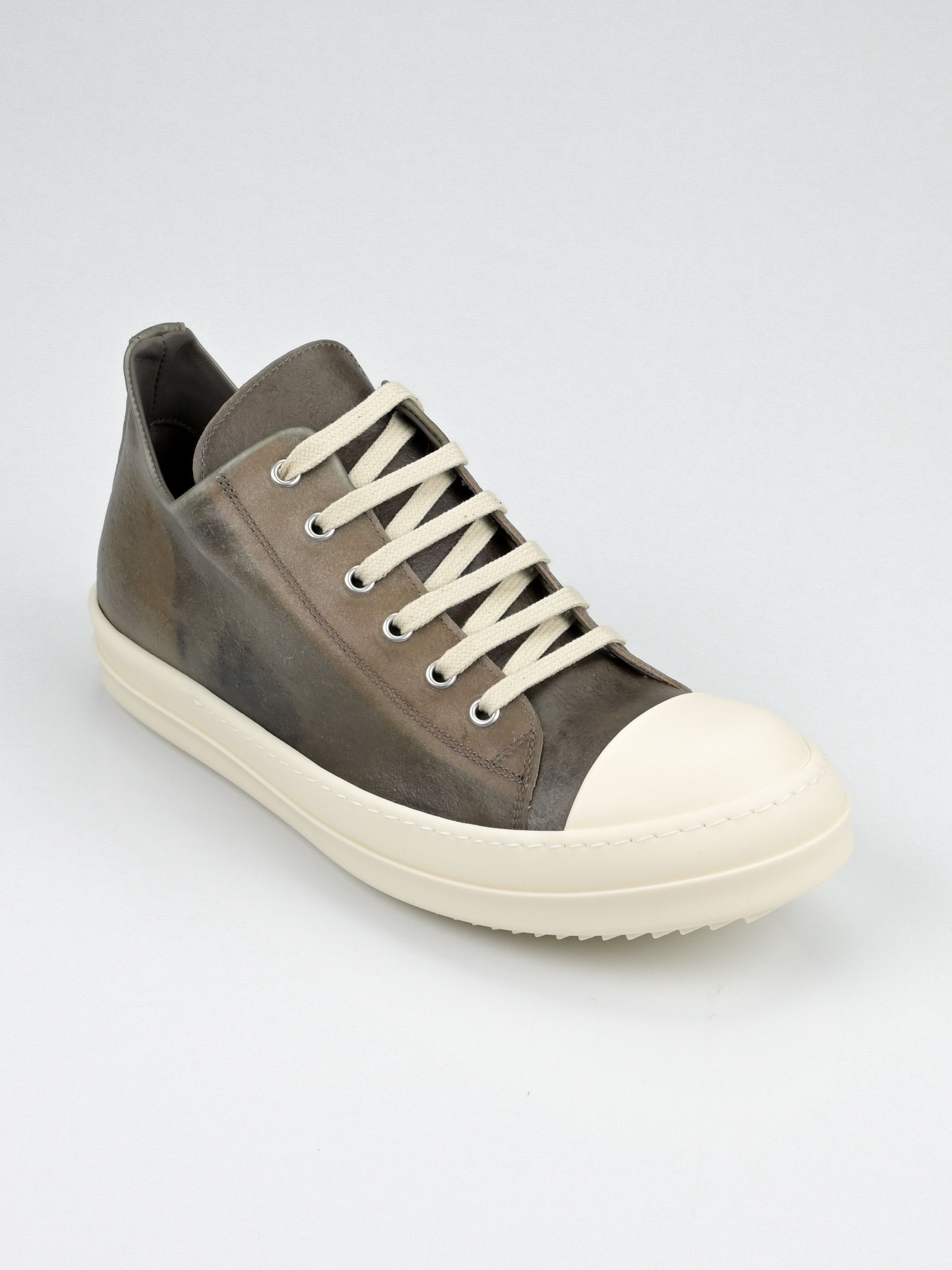 Rick Owens NEW Transparent Leather Low Top Ramones Size US 9 / EU 42 - 12 Thumbnail