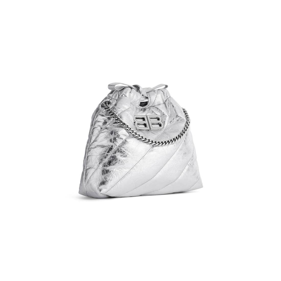 Balenciaga o1mt1gz0425 Size: OS / Crush XS Tote Bag Metallized Quilted Size ONE SIZE - 2 Thumbnail