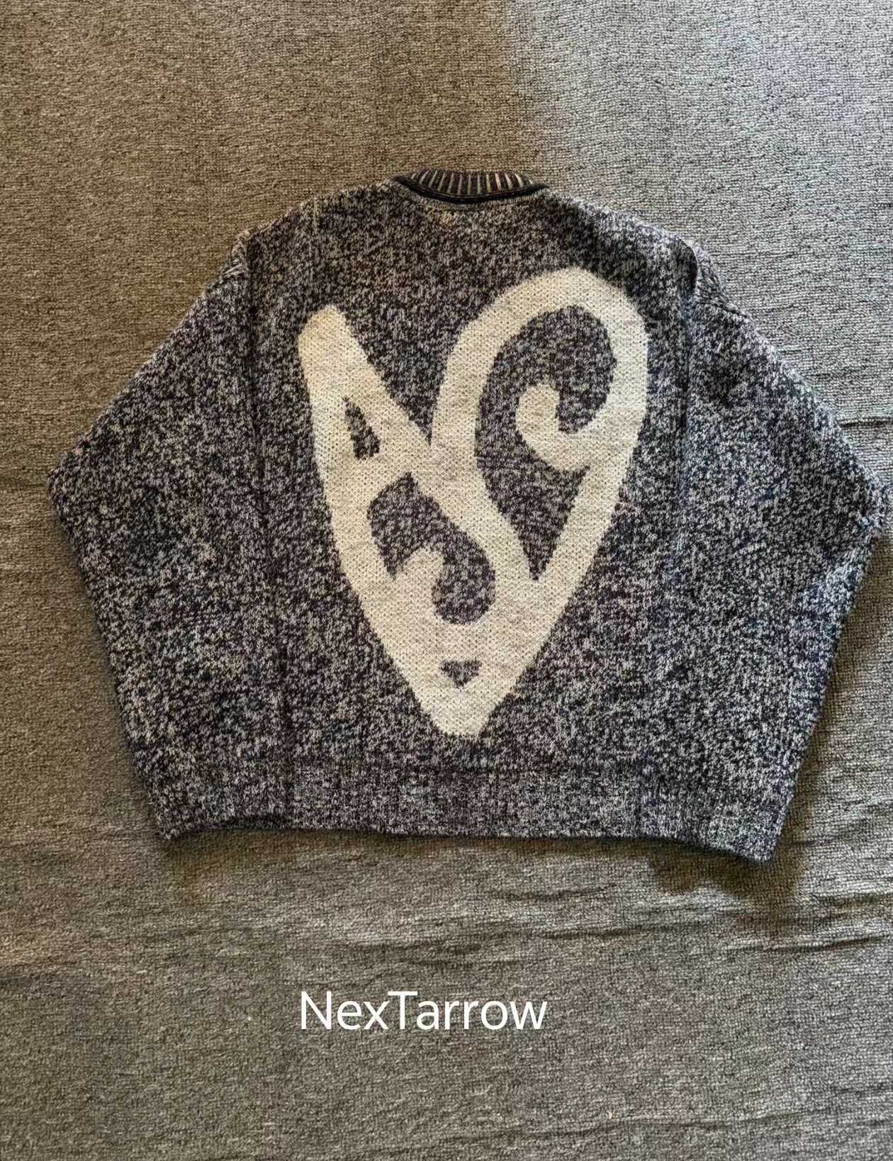 Acne Studios acne studios Crew-neck love wool top 2412-Nextarrow Size US S / EU 44-46 / 1 - 1 Thumbnail