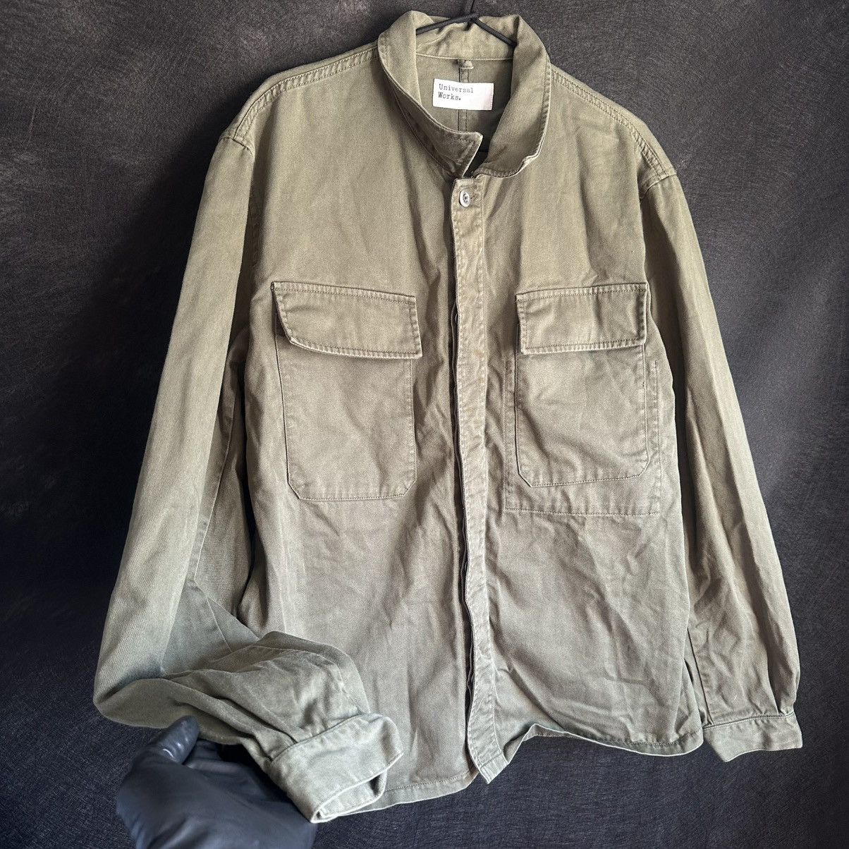 Norse Projects Norse Project Navy Cotton Jacket On Buttons Size US XL / EU 56 / 4 - 2 Thumbnail