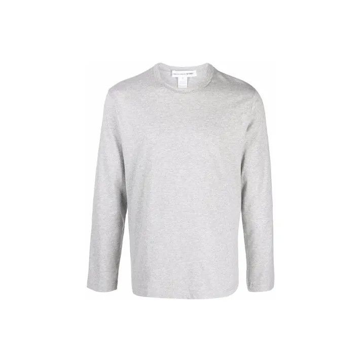 Comme des Garcons Comme des Garcons Grey Long Sleeve T-Shirt 0079 Size US XL / EU 56 / 4 - 1 Thumbnail