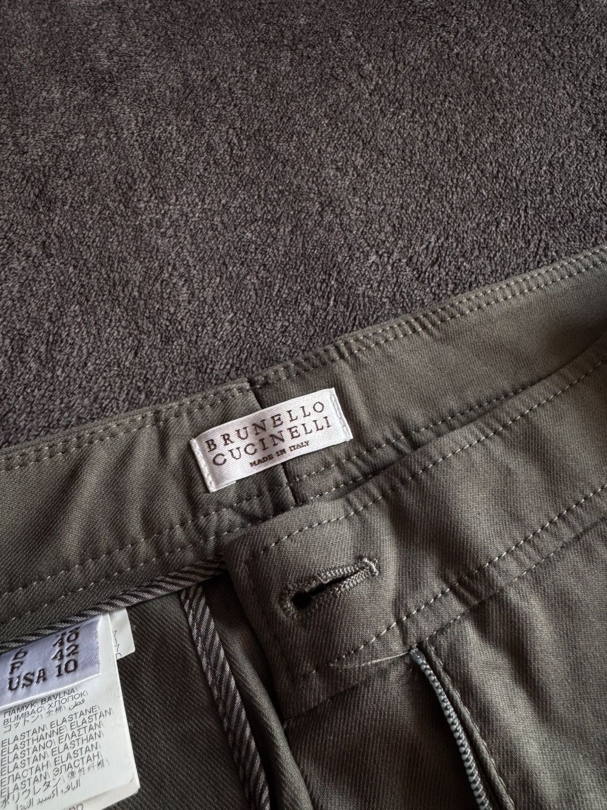 Brunello Cucinelli Brunello Cucinelli luxury woman's belt pants Size 32" / US 10 / IT 46 - 7 Thumbnail