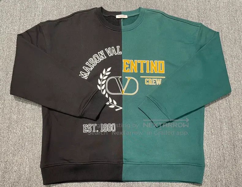 Valentino Valentino Long-sleeved crewneck pullover sweatshirt Size US L / EU 52-54 / 3 - 1 Thumbnail