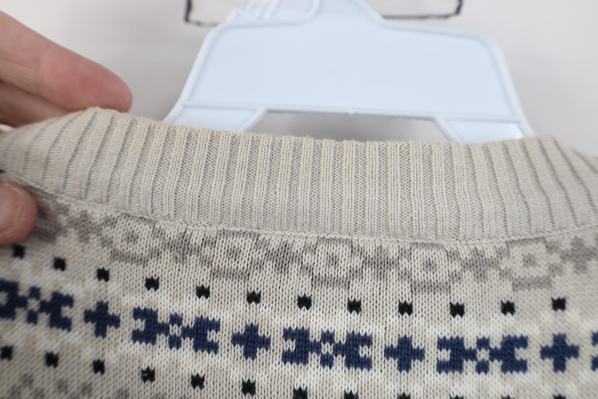 Reebok Vintage 90s Y2K Reebok Golf Fair Isle V-Neck Sweater Vest Size US XL / EU 56 / 4 - 9 Thumbnail