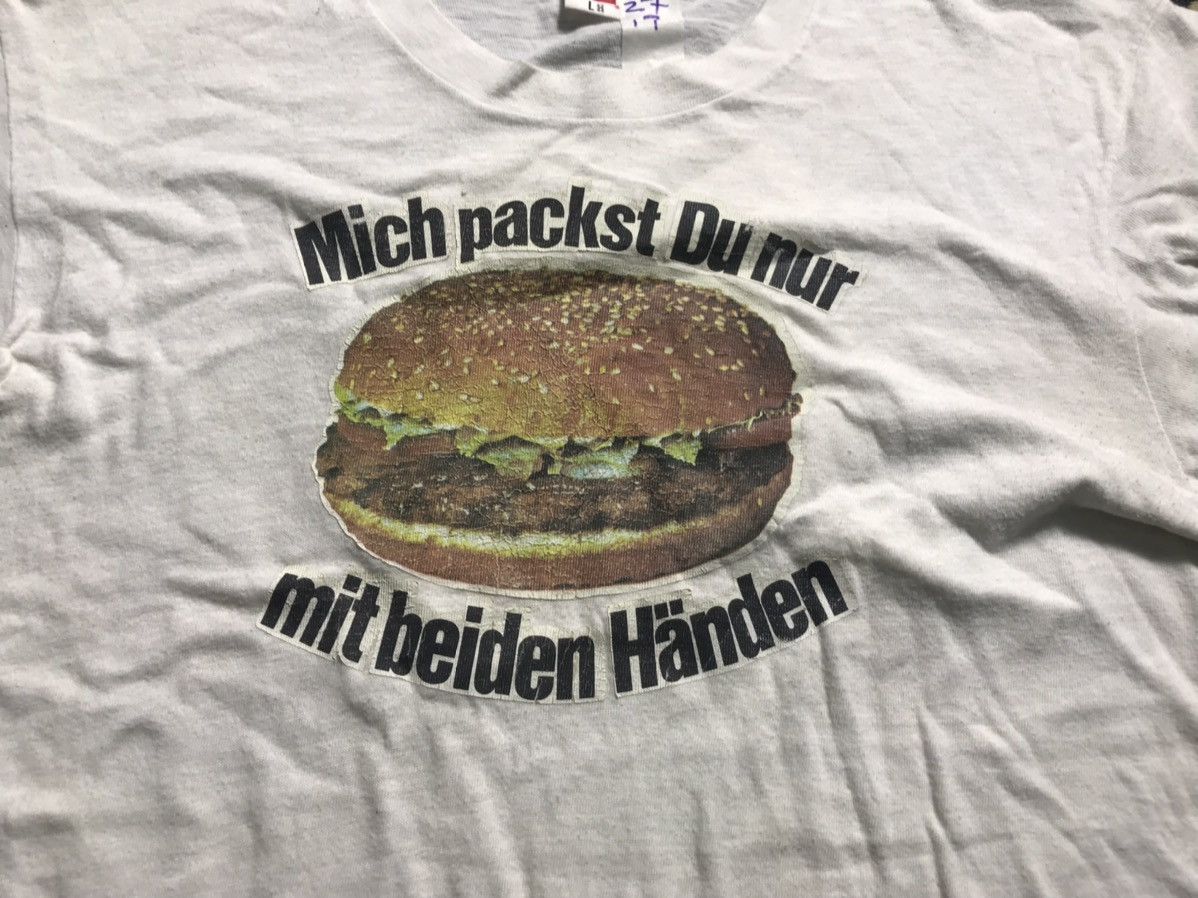 Vintage Vintage Burger King 70s big logo TEE Size US M / EU 48-50 / 2 - 2 Thumbnail