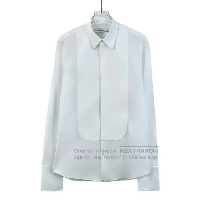 Givenchy Givenchy White Cotton Women's Shirt . Size XXS / US 00 / IT 34 - 1 Thumbnail