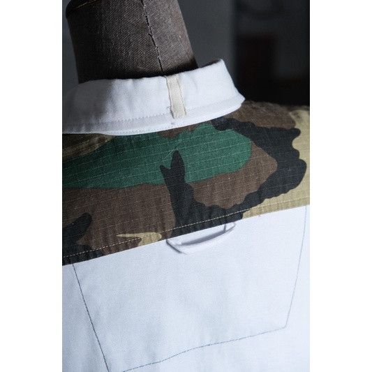 Junya Watanabe eYe Junya Watanabe Man AD2005 Patch Shirt Size US M / EU 48-50 / 2 - 3 Thumbnail