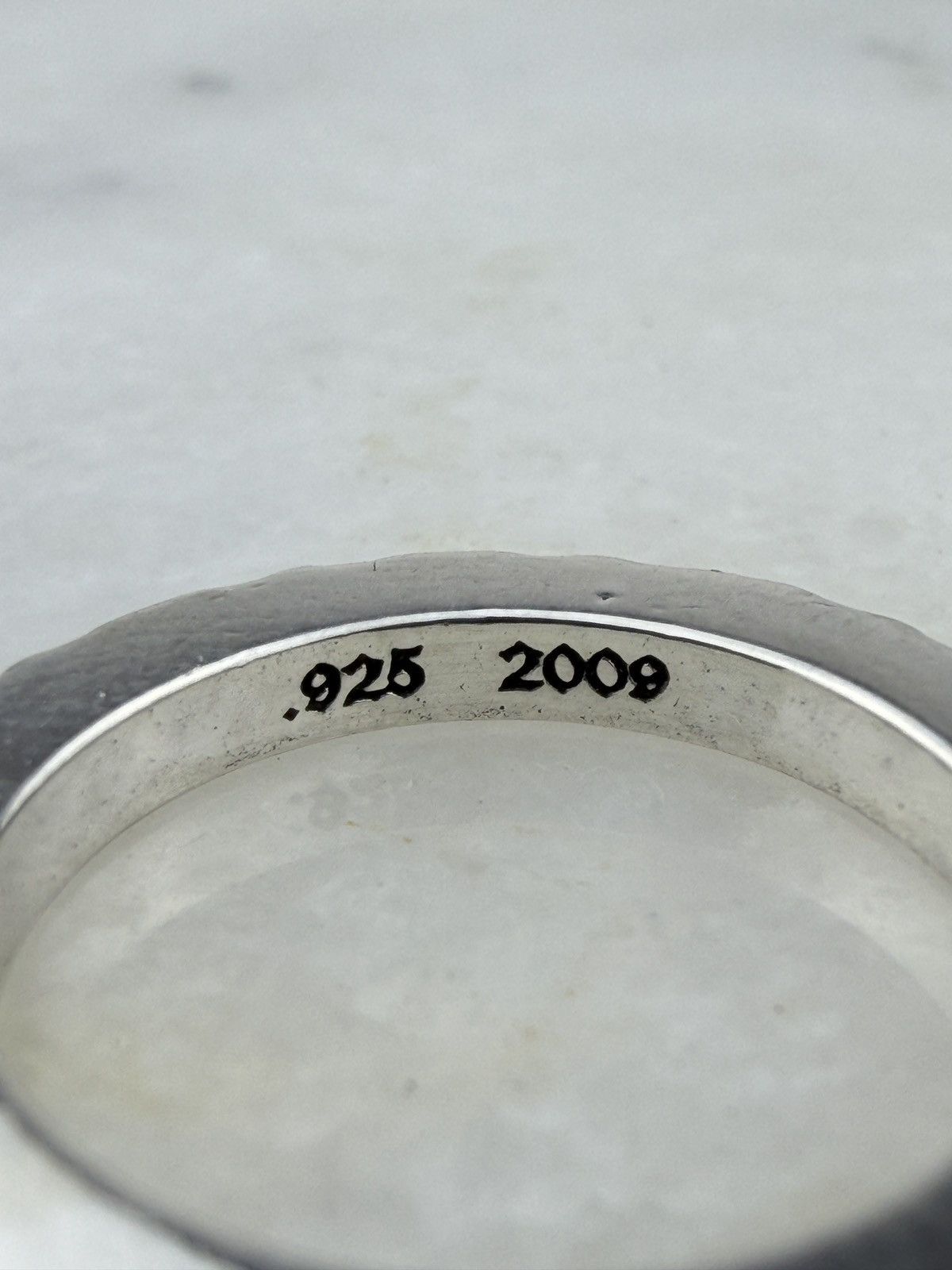 Chrome Hearts CHROME HEARTS TRUE FUCKING PUNK 3MM SPACER RING Size ONE SIZE - 7 Thumbnail