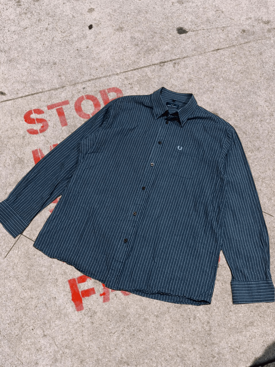 Fred Perry Vintage Fred Perry Button Up Shirt Streetwear Casual Size US L / EU 52-54 / 3 - 1 Thumbnail