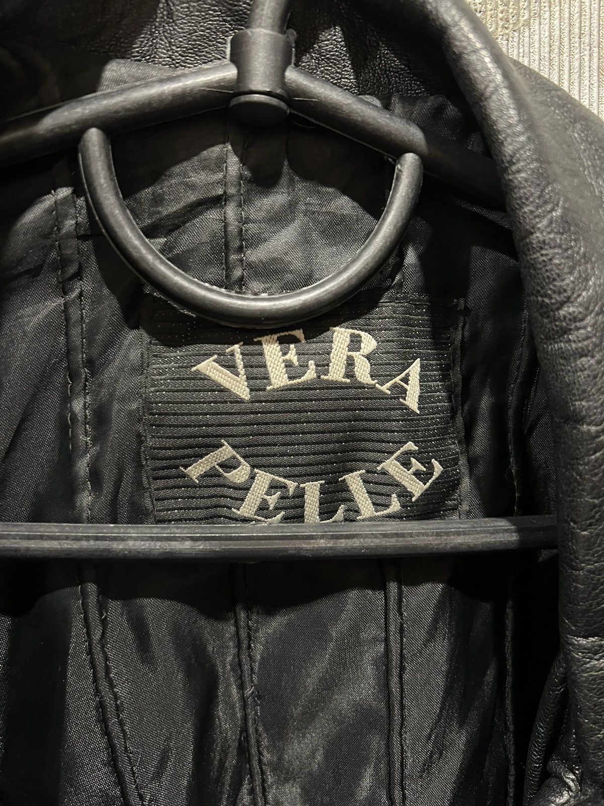 Genuine Leather × Vera Pelle Vera Pelle Real Leather Vintage Jacket Italy Soft Size US M / EU 48-50 / 2 - 6 Thumbnail