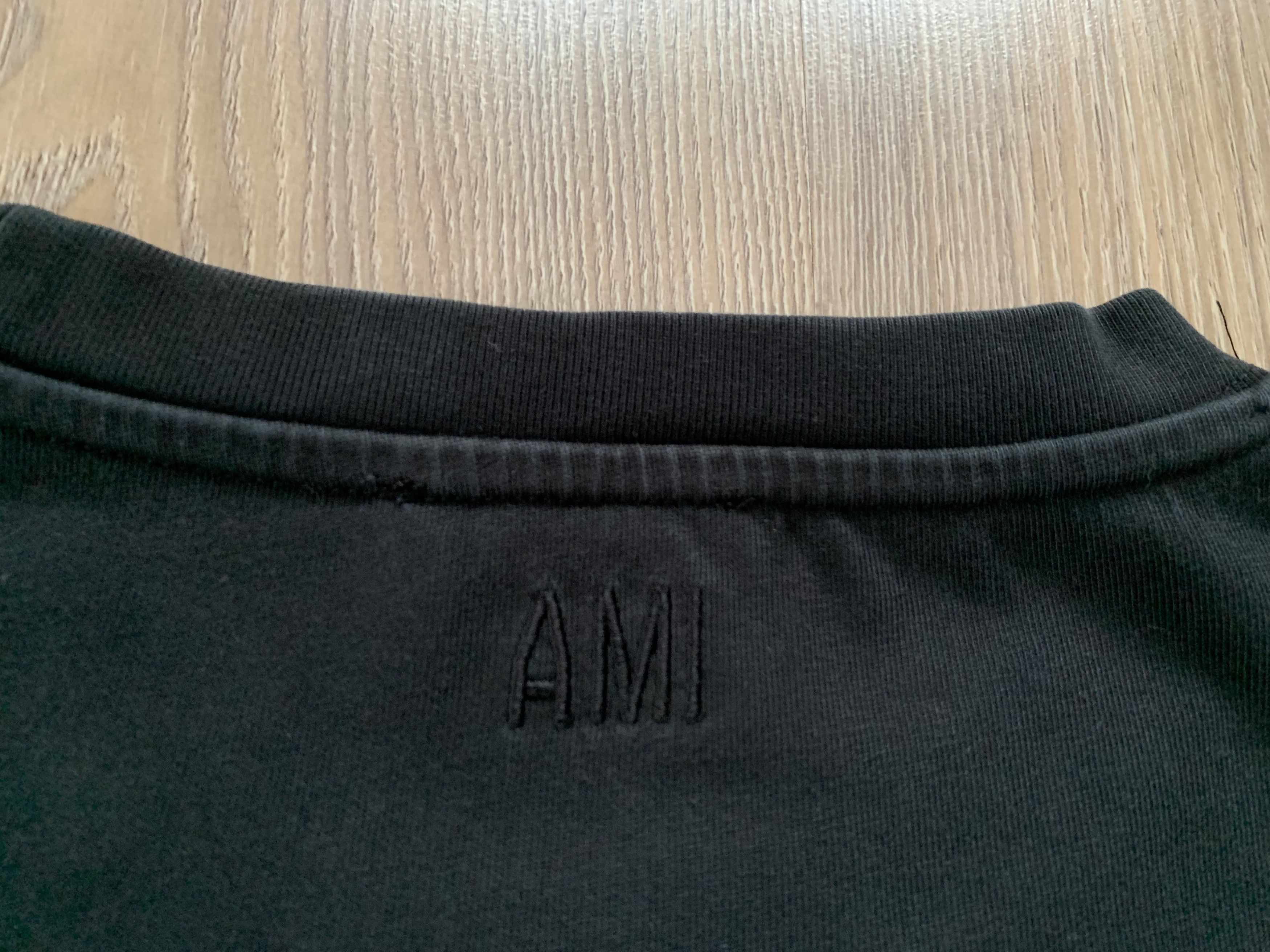 AMI AMI Alexandre Mattiussi Black T-shirt Size US XXL / EU 58 / 5 - 5 Thumbnail