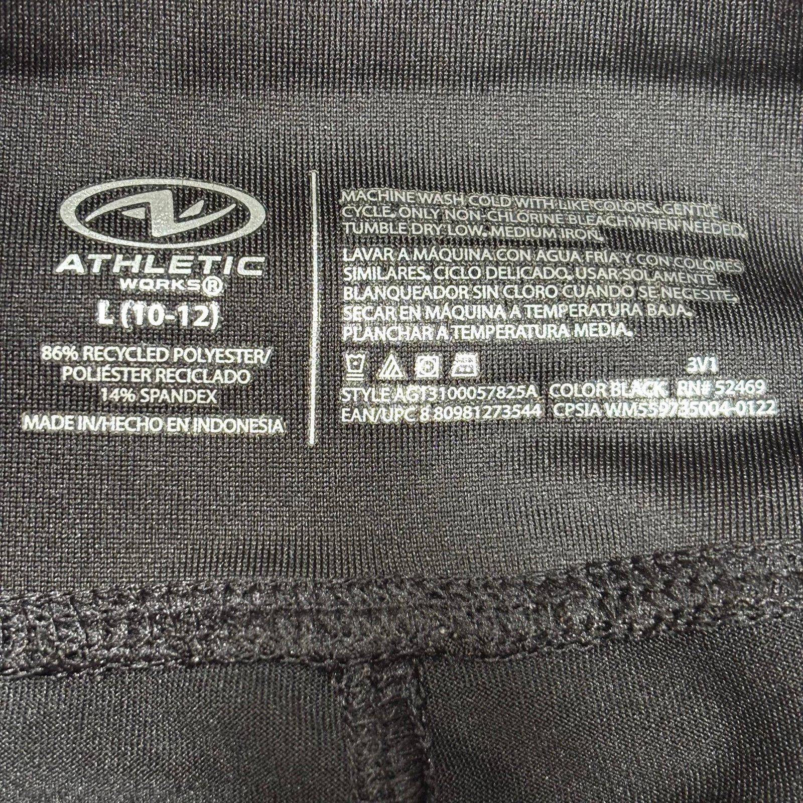 Athletic Works Athletic Works Black Active Shorts Size 10/12 Size 24" / US 00 / IT 34 - 5 Thumbnail