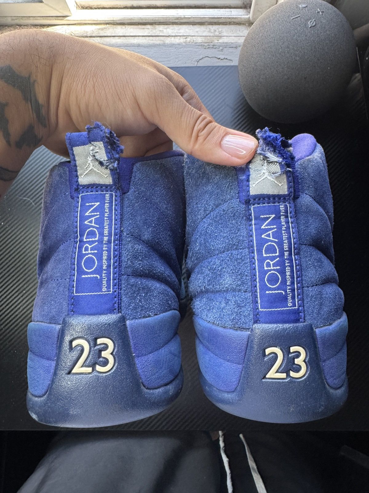 Jordan Brand Air Jordan Retro 12 Deep Royal Blue Size US 11 / EU 44 - 5 Thumbnail