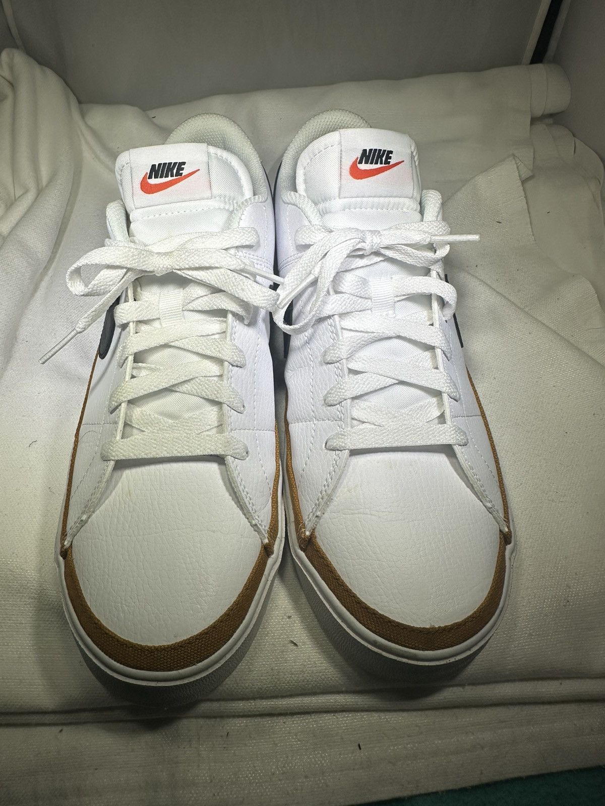 Nike Nike Court Legacy Men's 10 Next Nature White Desert Ochre Size US 10 / EU 43 - 2 Thumbnail