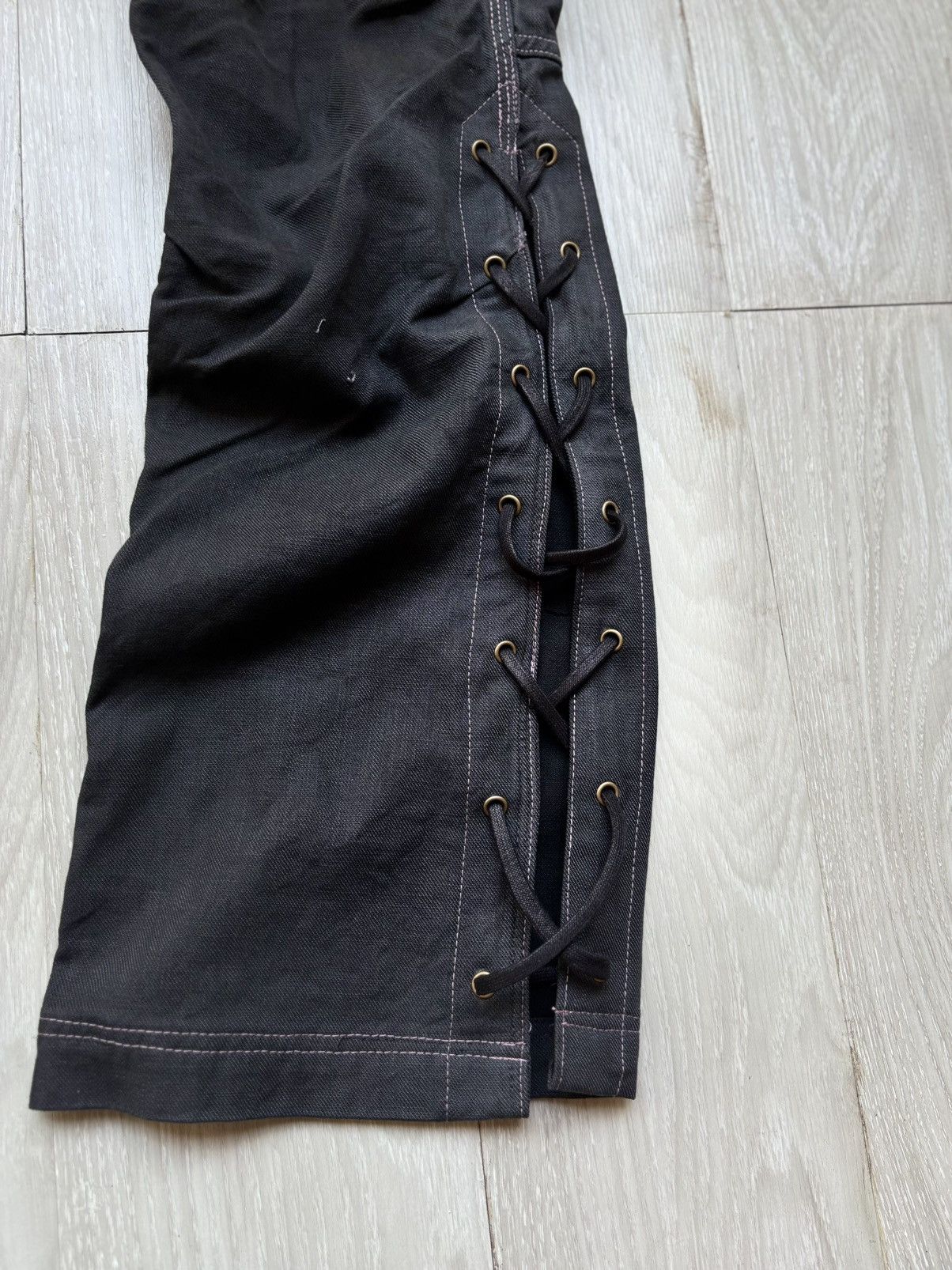 5351 POUR LES HOMMES NICOLE CLUB FOR MEN lace upcargo pants Size US 29 - 4 Thumbnail