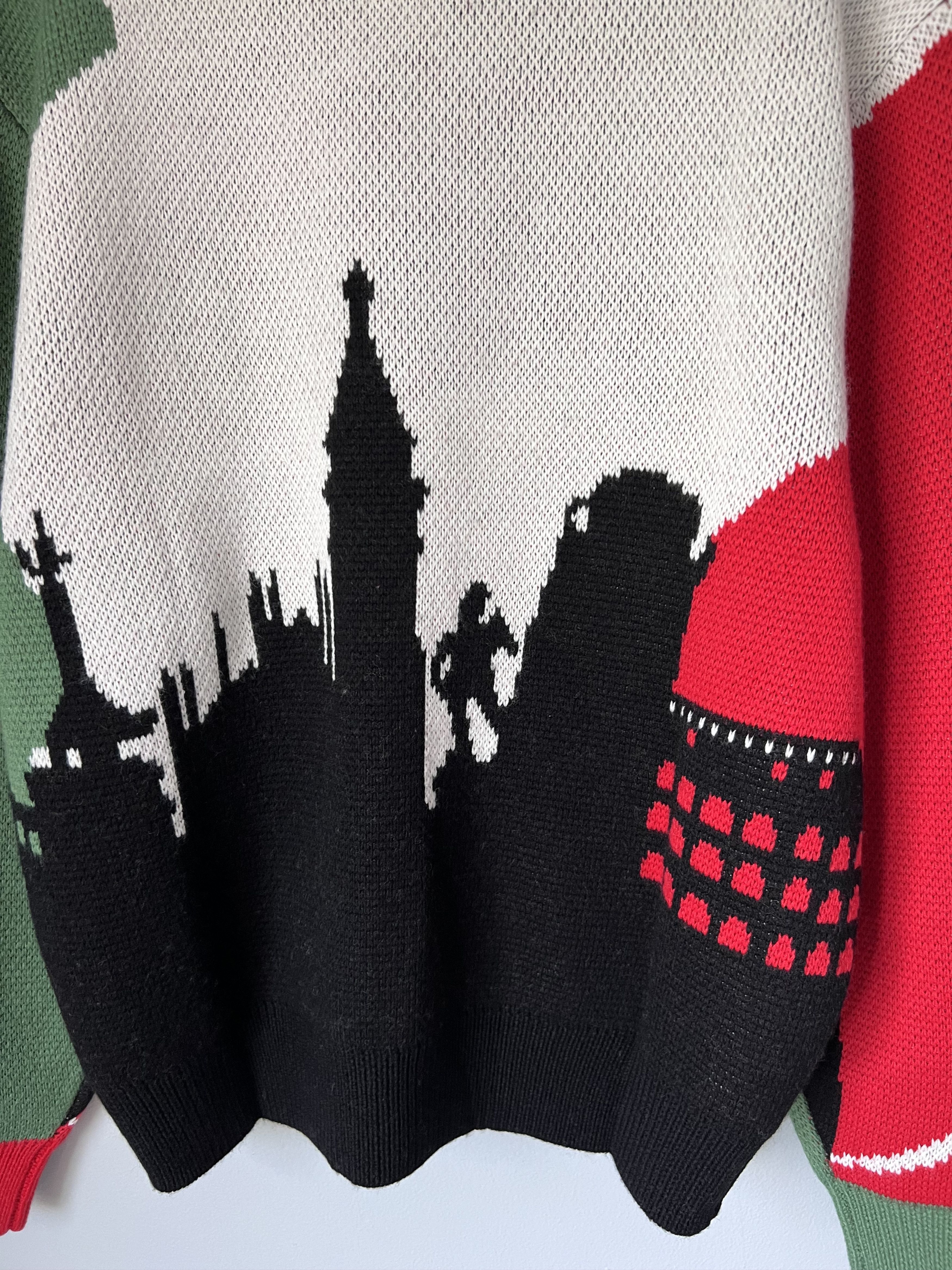 Palace Palace Skateboards Italy Tourist Knit Sweater Size US L / EU 52-54 / 3 - 7 Thumbnail