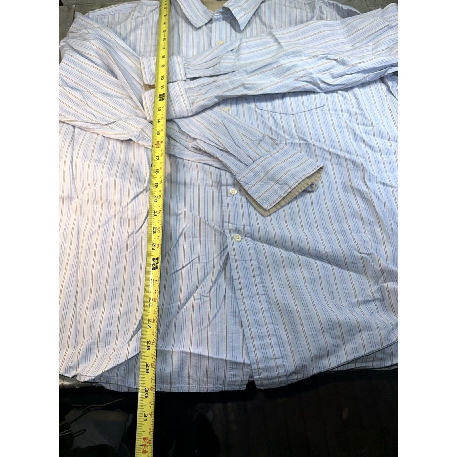 Timberland VINTAGE 90s Y2K Timberland Button-Up Shirt Blue 3XL Big & Tall Mens Long Sleeve Size US XXL / EU 58 / 5 - 6 Thumbnail