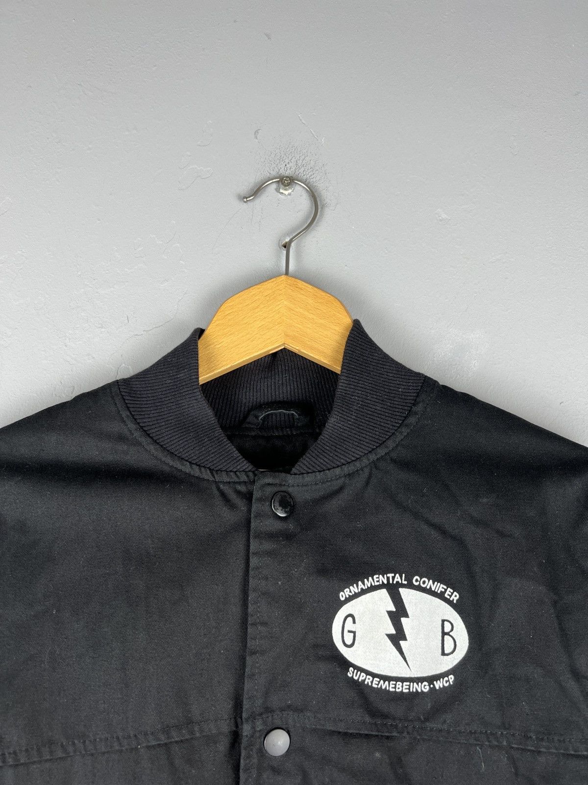 SUPREMEBEING 1/200 SS13 Supreme being & Ornamental Conifer Varsity jacket Size US S / EU 44-46 / 1 - 15 Thumbnail