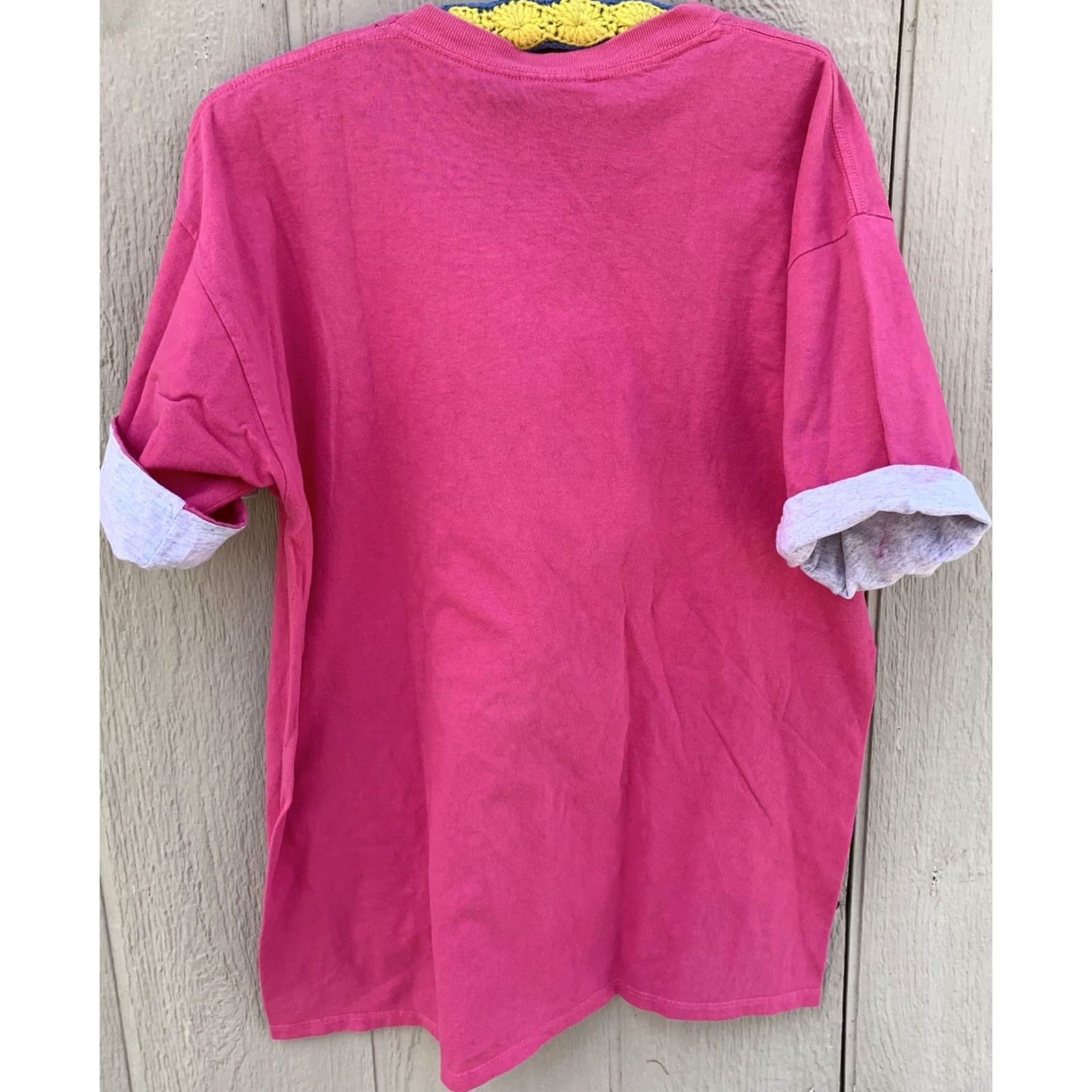Vintage VINTAGE Great America T-Shirt XL Wellington Apparel Sport Unisex Graphic Tee 1990s Pink Carousel Horse Men Women Boys Girls Size US XL / EU 56 / 4 - 6 Thumbnail