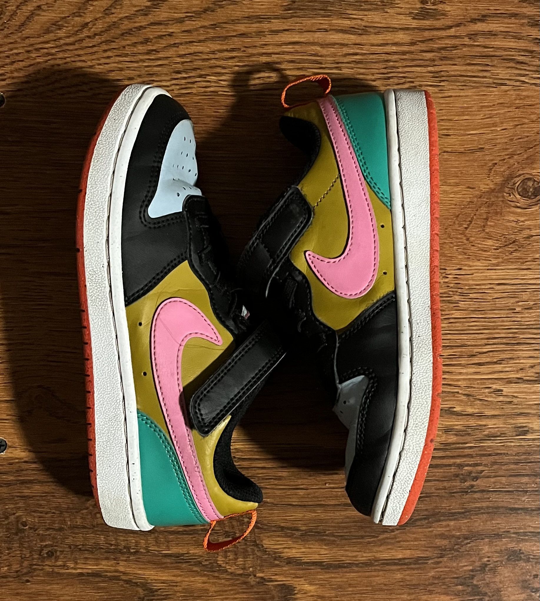 Nike Nike Court Borough Low 2 SE Kids Multicolor Size 13C Size US 13 / EU 46 - 2 Thumbnail