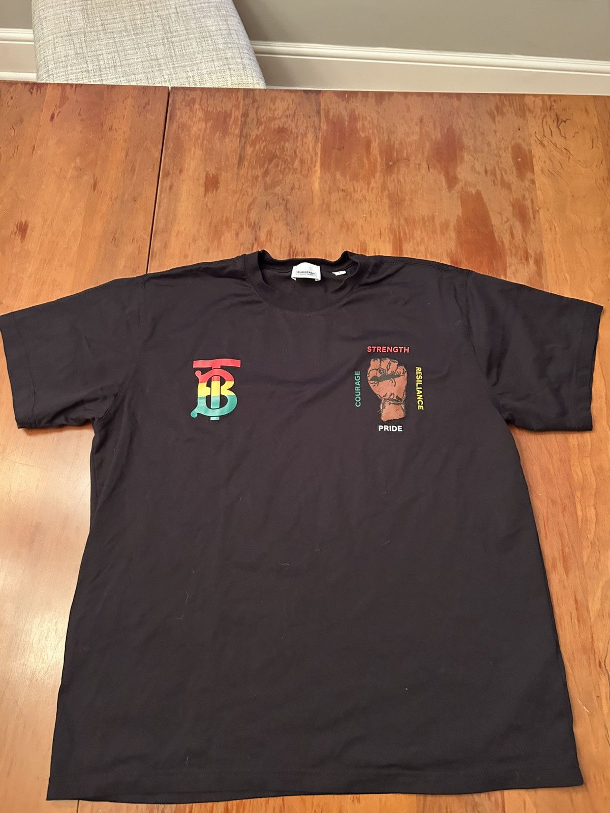 Burberry Burberry Black History Month Cotton T-Shirt Size US S / EU 44-46 / 1 - 1 Thumbnail