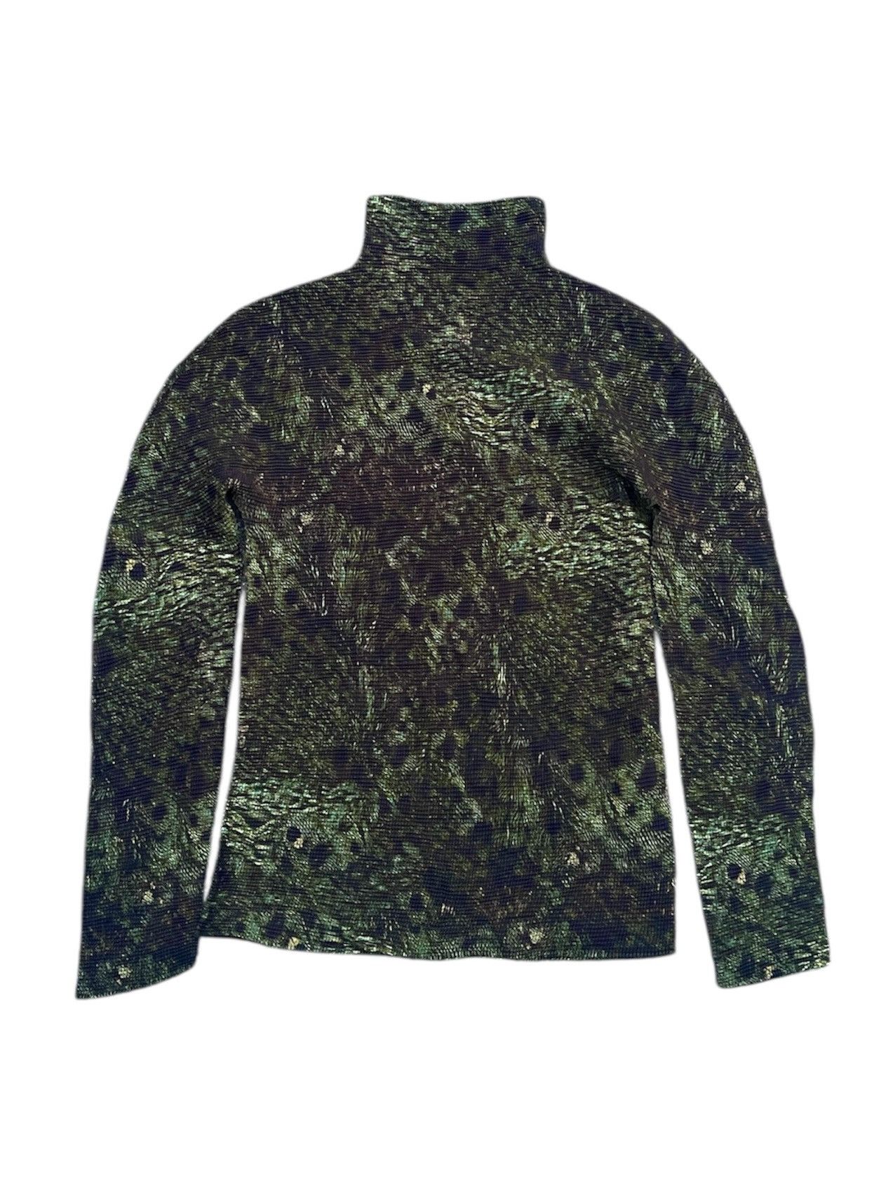 Pleats Please Issey Miyake Issey miyake ME pleats turtle neck printed Size ONE SIZE - 1 Thumbnail
