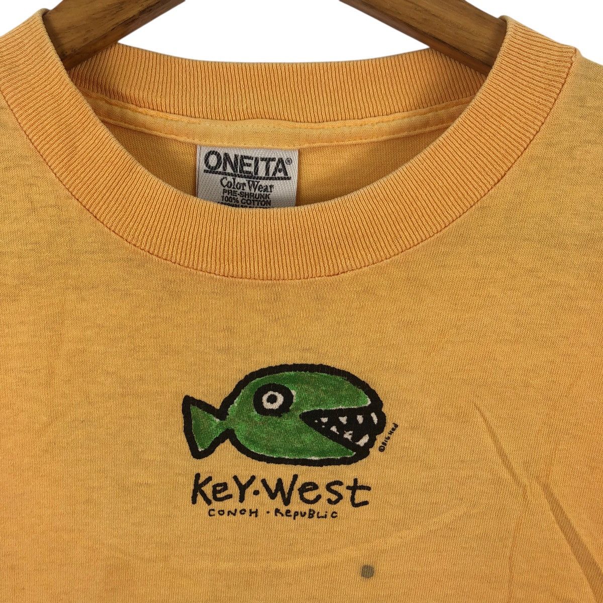 Vintage Vintage 90’ KEY WEST CONCH REPUBLIC Florida Tee Shirt Top Size US M / EU 48-50 / 2 - 3 Thumbnail