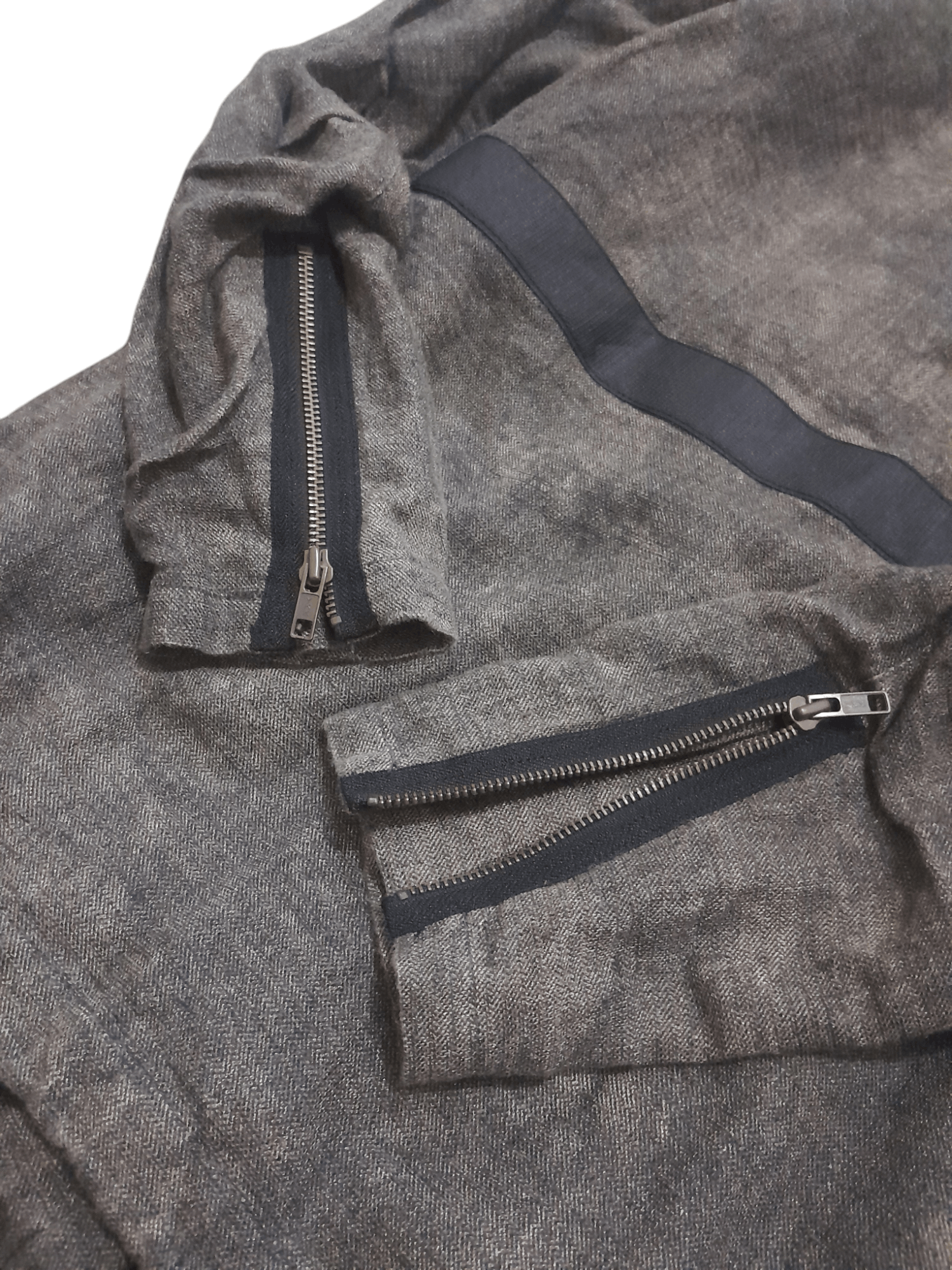 Fiberops Vintage fiberops linen bondage bomber jacket Size US L / EU 52-54 / 3 - 8 Thumbnail