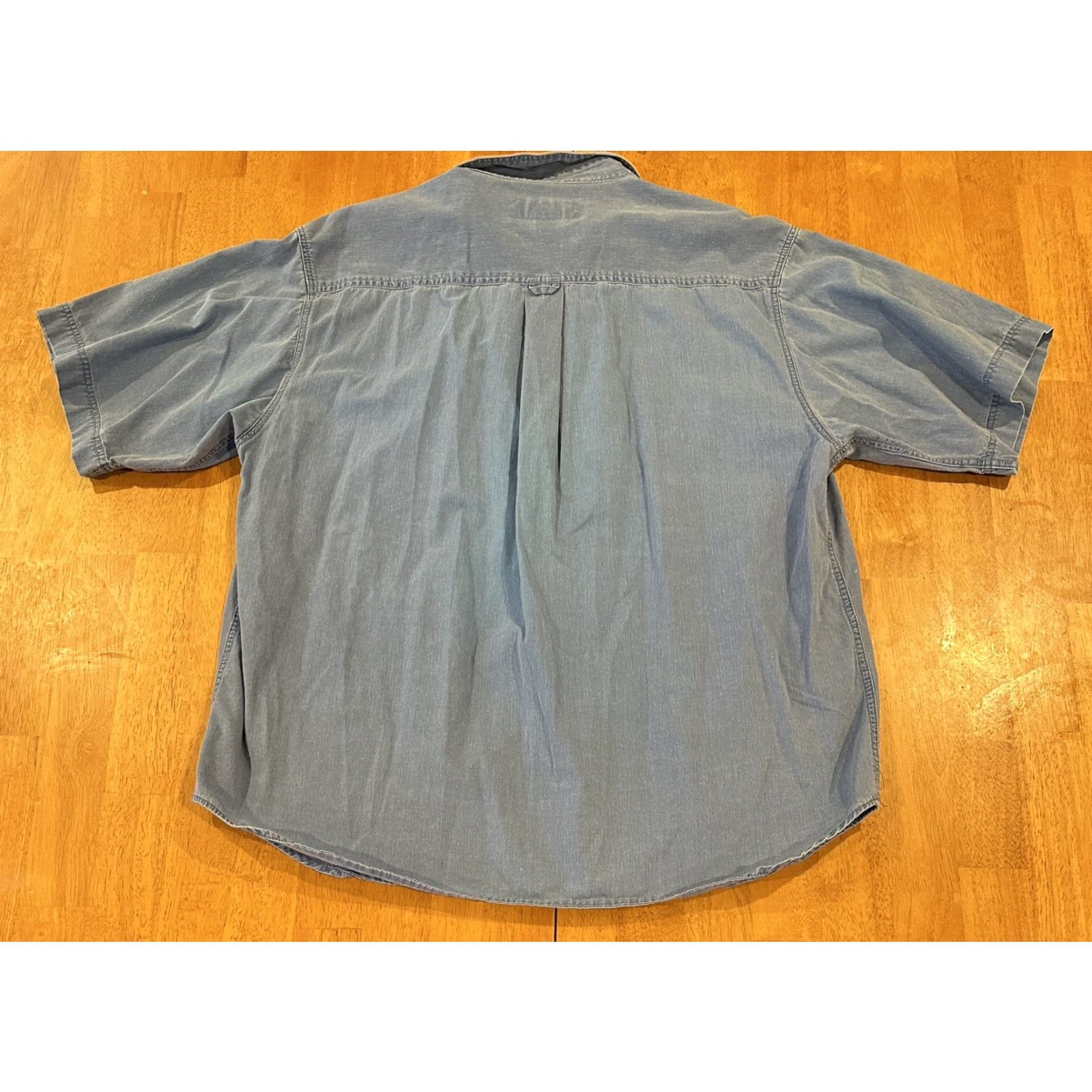 Rails VINTAGE Trails End Button-Down Shirt Chambray Long Sleeve Large Men Size US L / EU 52-54 / 3 - 2 Thumbnail
