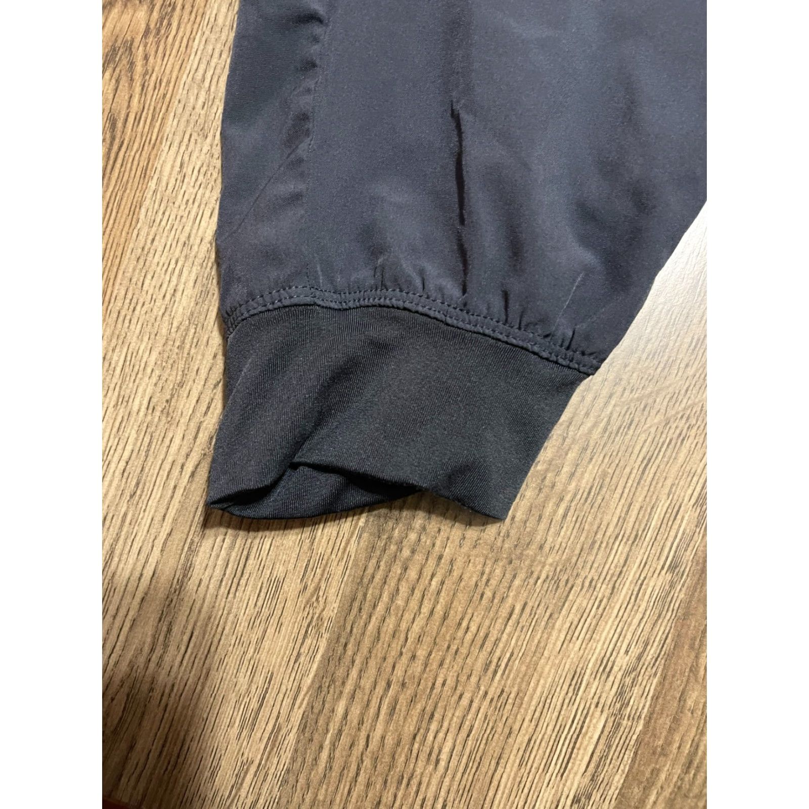 Vintage Maevn Pants Women’s Size M Black Activewear Waist Tie Pants Womens Regular Inseam 25 in Sweatpants Fall Spring Summer Velour Modern Style Size 32" / US 10 / IT 46 - 7 Thumbnail