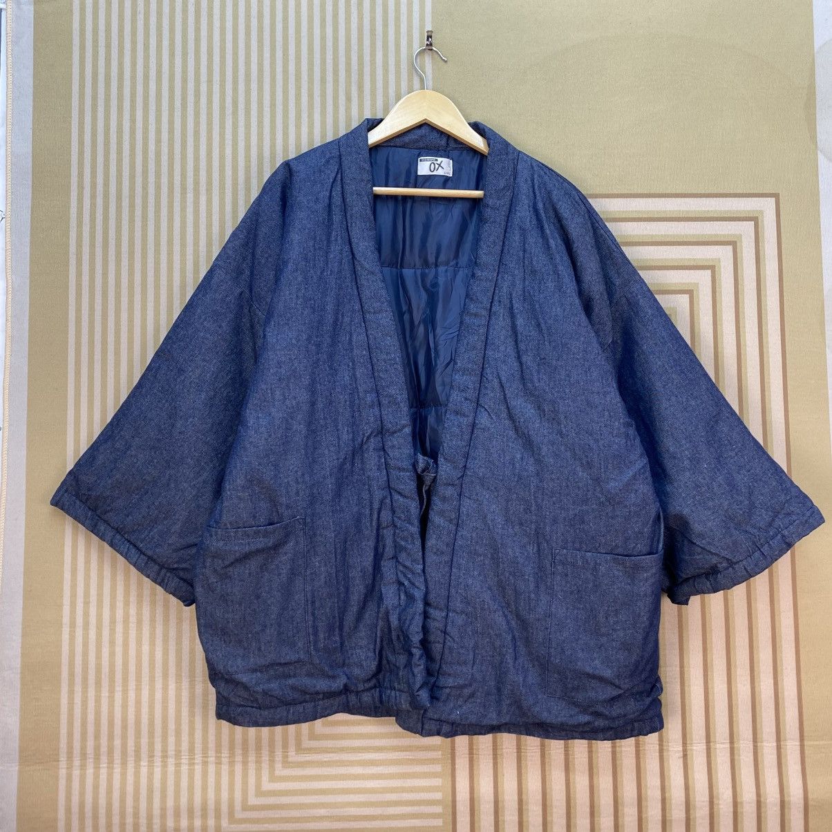 Japanese Brand 🫶Vintage Padded Kimono Indigo Jacket Size US M / EU 48-50 / 2 - 3 Thumbnail