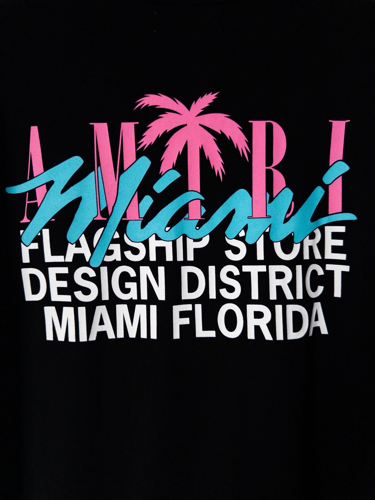 Amiri Amiri “Flagship Store Design District” tee Size US S / EU 44-46 / 1 - 2 Thumbnail