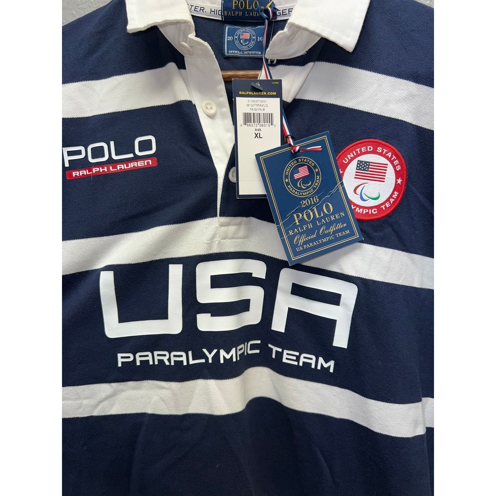 Polo Ralph Lauren Womens Polo Ralph Lauren Olympic Polo Shirt USA 16 Dress XL Size XL / US 12-14 / IT 48-50 - 4 Thumbnail