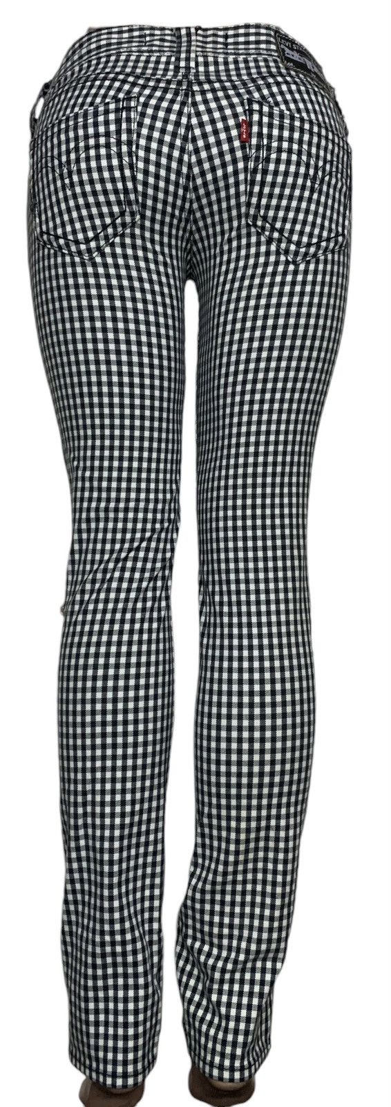 Levi's Levis Checked pattern lady jeans Size 32" / US 10 / IT 46 - 10 Thumbnail