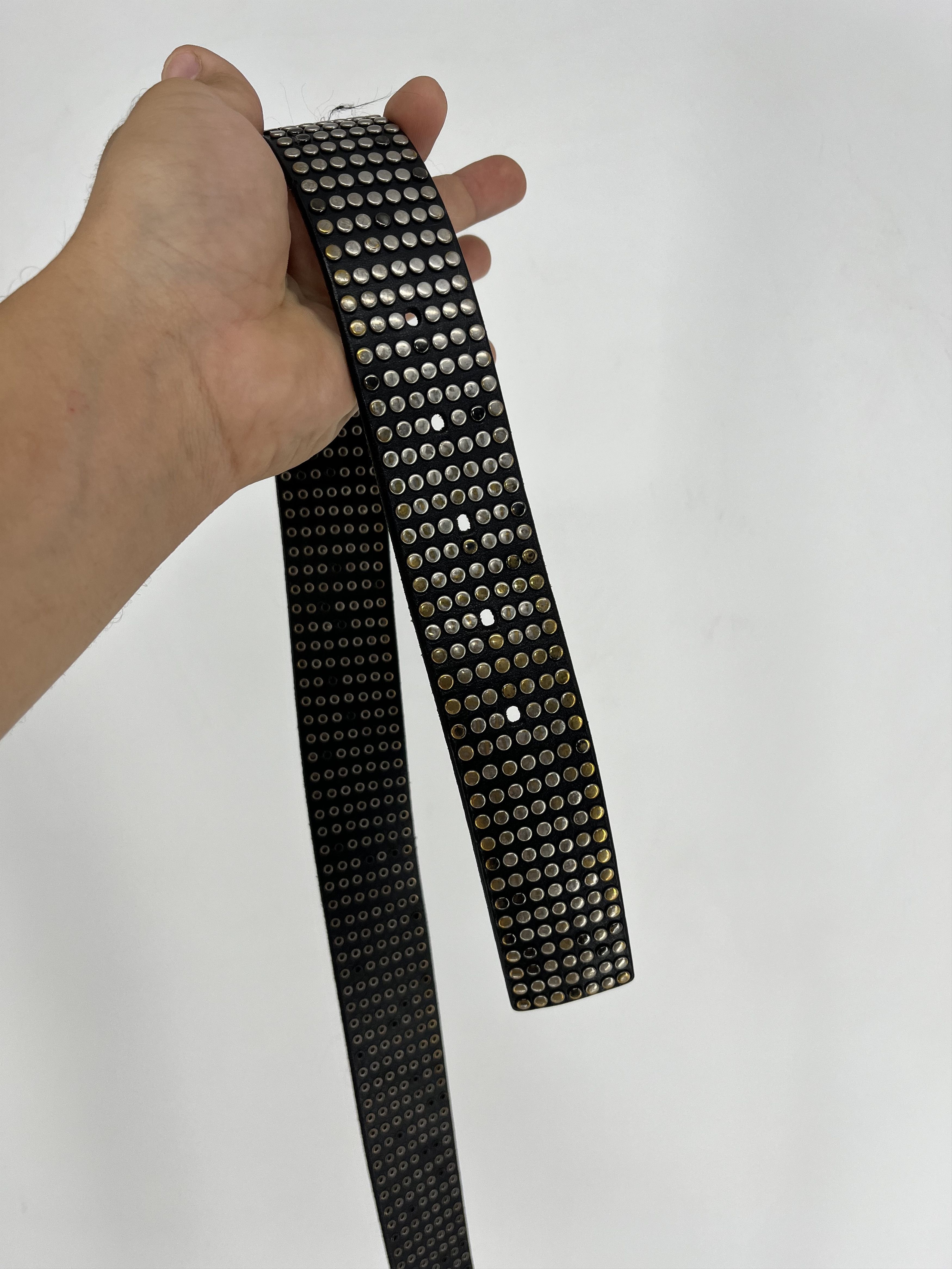 Japanese Brand Vintage 90s Punk Belt Leather Band Rock Y2K 90s Y2K Size ONE SIZE - 7 Thumbnail