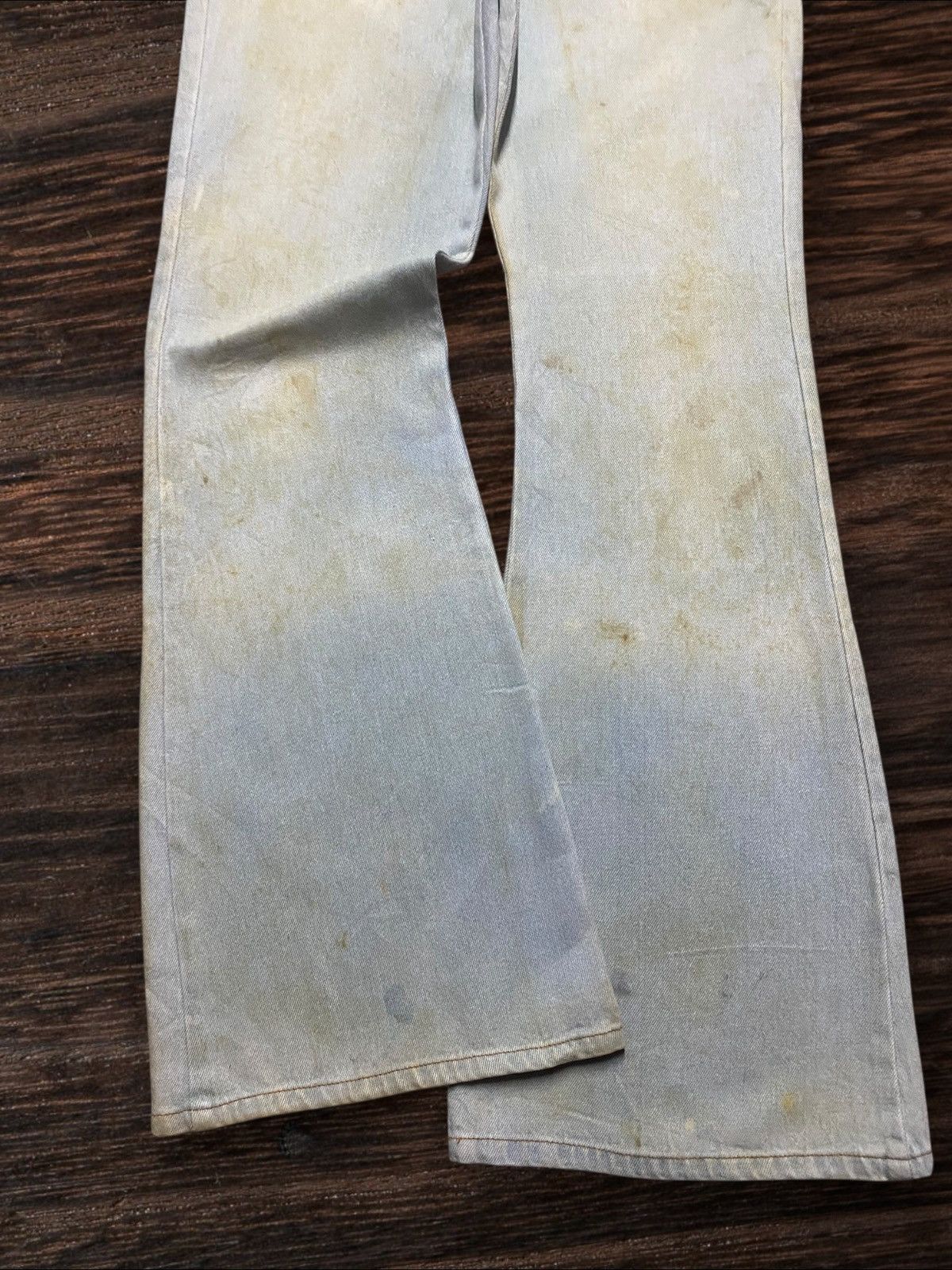 Japanese Brand Vtg Japanese Brand African Beat Club Rusty Flare Bush Pants Size US 29 - 5 Thumbnail