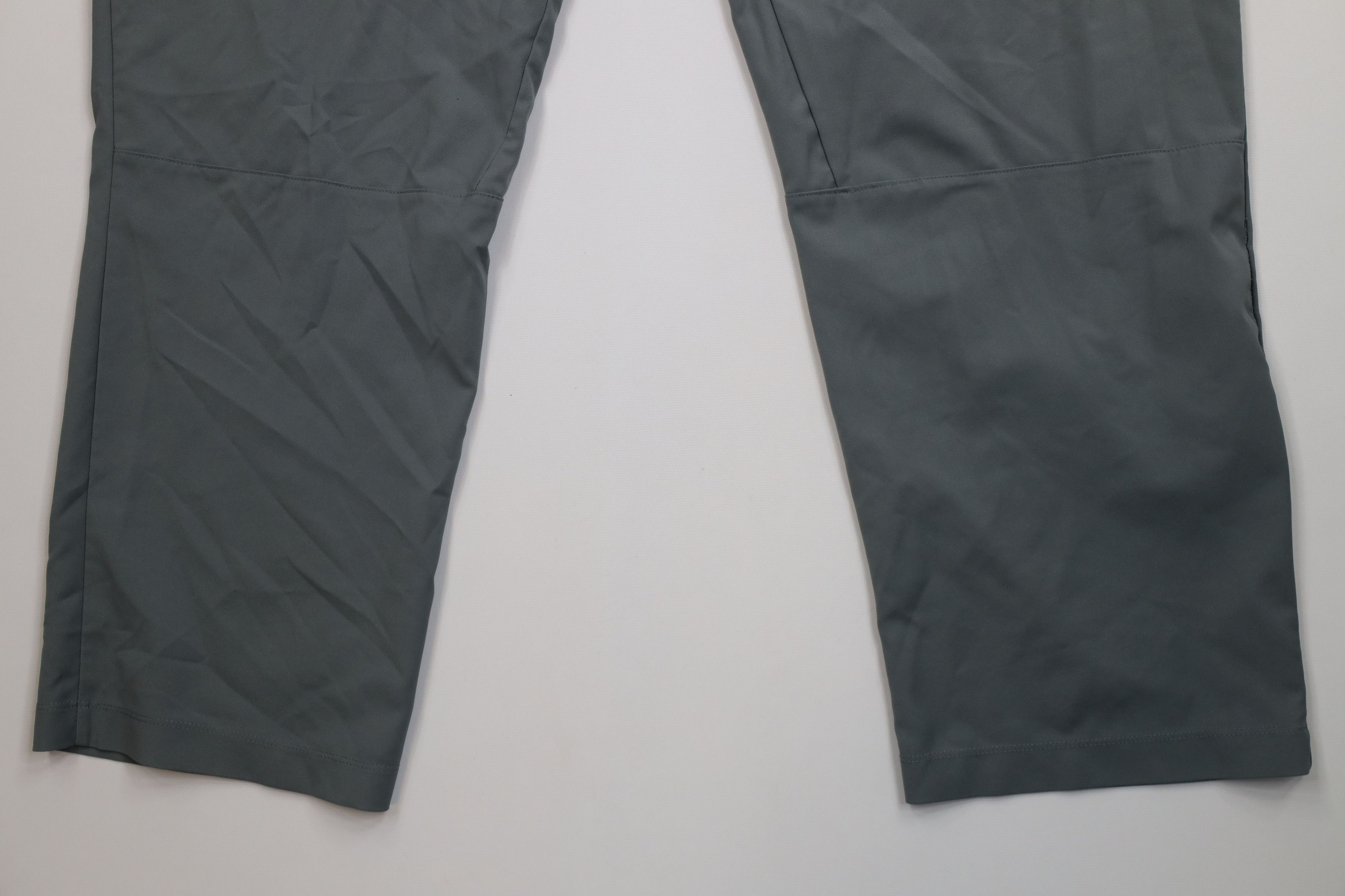 Nike Vintage Y2K Nike Scott Mini Swoosh Wide Leg Pants Gray Size US 40 / EU 56 - 13 Thumbnail