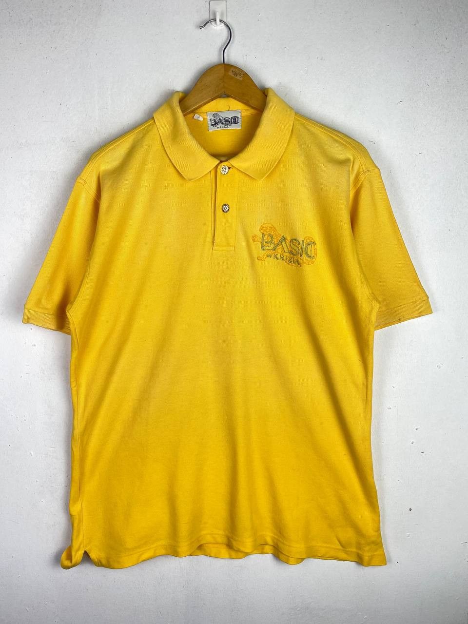 basic krizia polo tee embroided logo