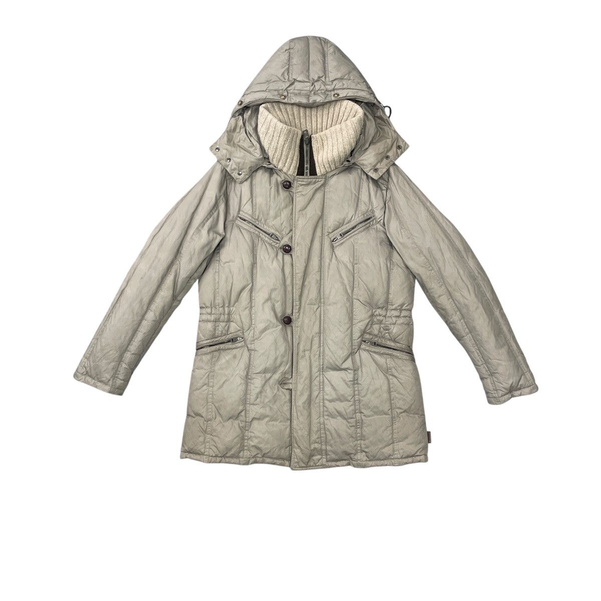 Vintage Moncler Puffer Down Parka Coat Jacket Size (L)