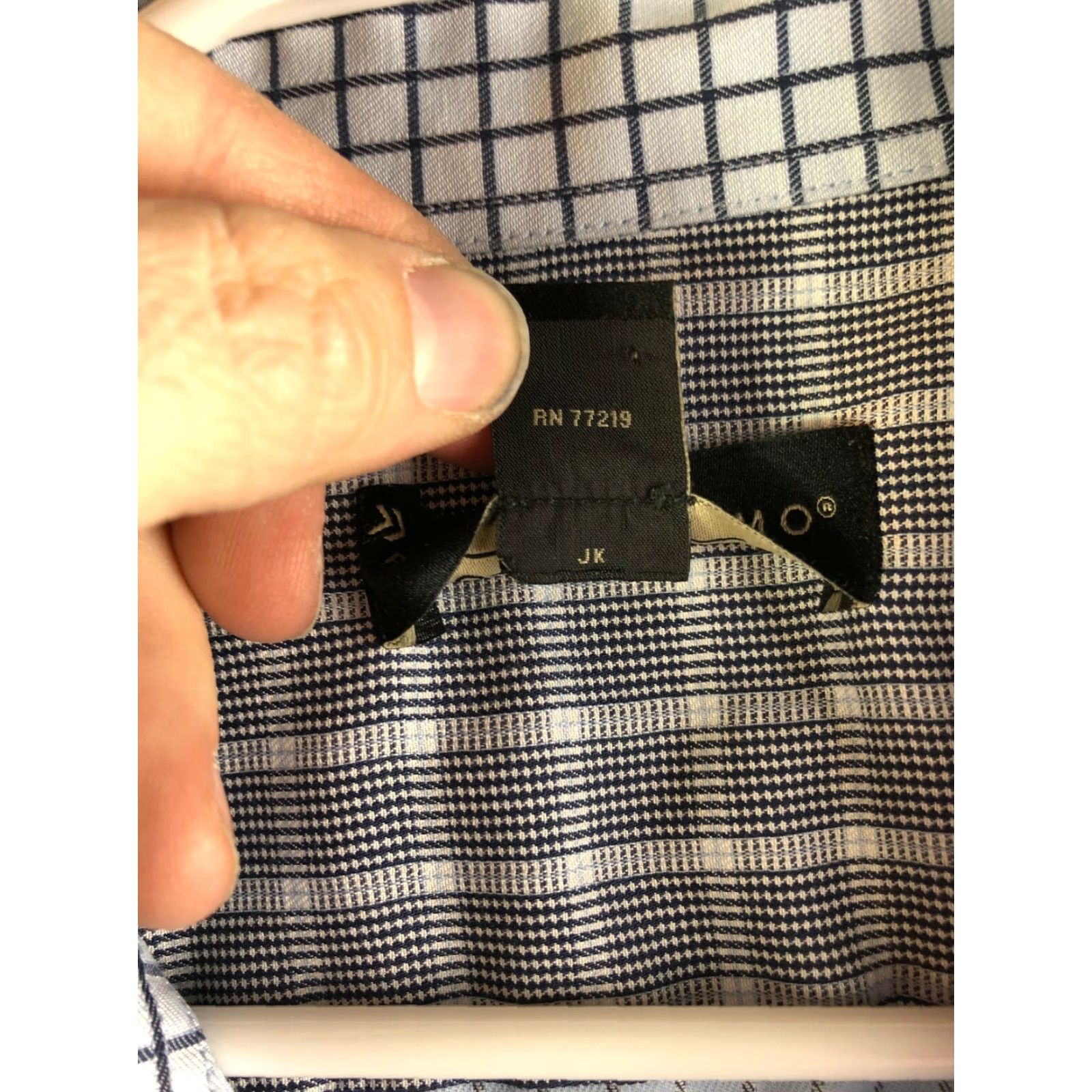 Pronto Uomo Pronto Uomo Shirt Long Sleeve Button-Up Mens XXL Blue Plaid Shirt Size US XXL / EU 58 / 5 - 7 Thumbnail
