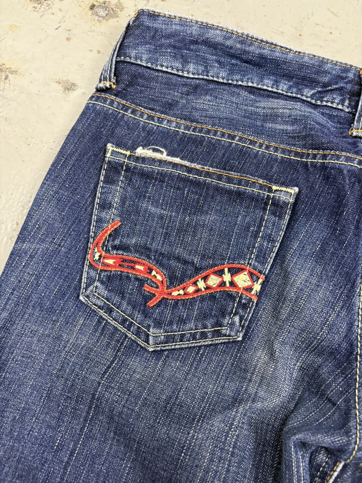 Hysteric Glamour SOMETHING EDWIN phyton flared denim robin jeans Size US 32 / EU 48 - 14 Thumbnail