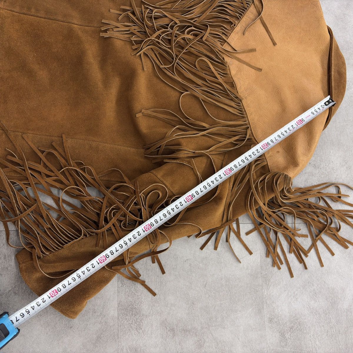 Schott Schott Western Suede Fringe Jacket Made in USA Size US XL / EU 56 / 4 - 16 Thumbnail