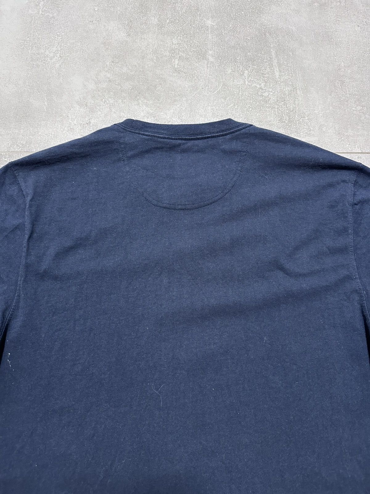 Barbour × Vintage Barbour International T Shirt Navy Blue Mes Clothing XL Size US XL / EU 56 / 4 - 6 Thumbnail