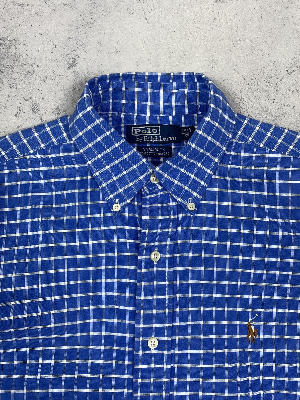 Polo Ralph Lauren Vintage 90s Polo Ralph Lauren Checkered Button Up Shirt Size US XL / EU 56 / 4 - 7 Thumbnail