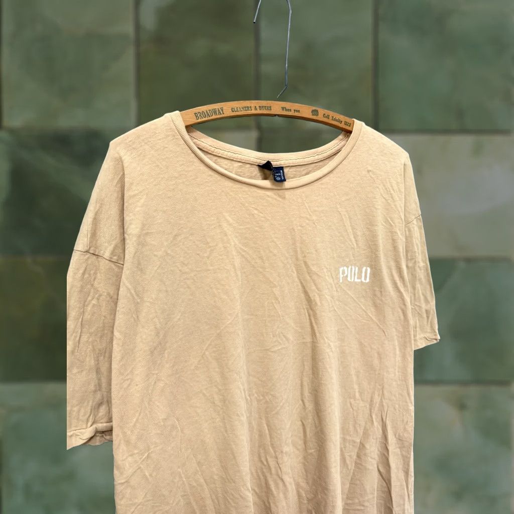 Ralph Lauren VINTAGE 90s Polo Ralph Lauren Stencil Logo Brown Cotton Tee Shirt 2XL Mens Shirt Logo 90s Brown Dallas? Size US XXL / EU 58 / 5 - 1 Thumbnail