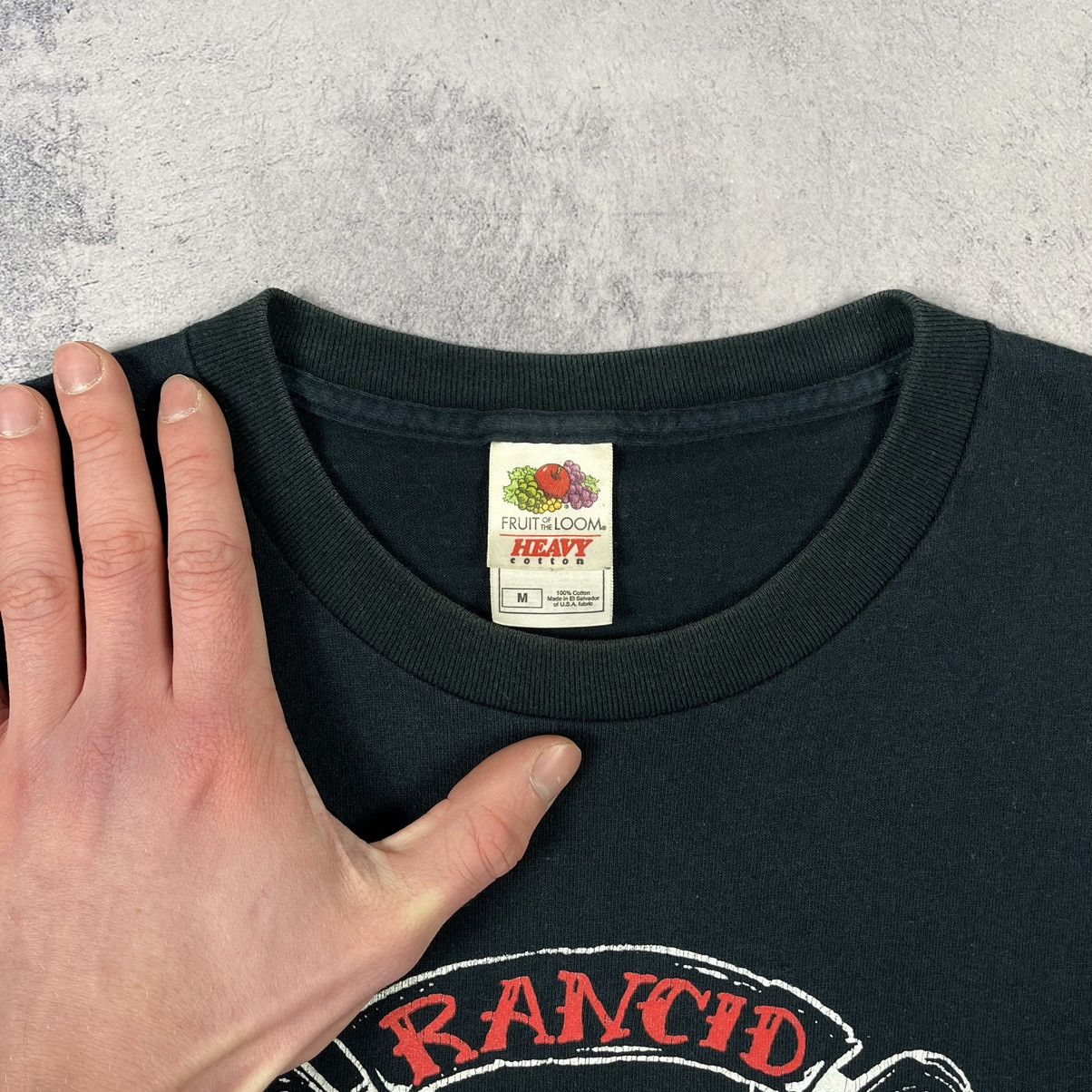 Band Tees Vintage Rancid Hooligans punk rock band T Shirt 2002 Size US M / EU 48-50 / 2 - 11 Thumbnail
