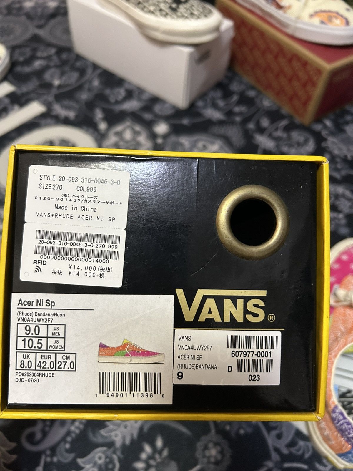 Rhude × Vans Vans x Rhude Size US 9 / EU 42 - 11 Thumbnail