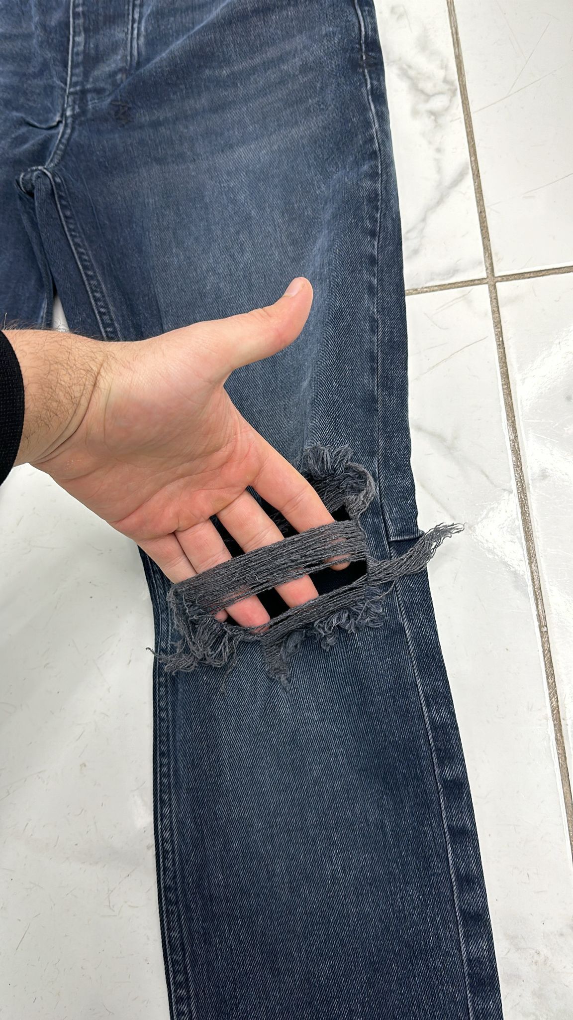 Ksubi Ksubi Chitch Blue Kolle Slashed Sample Jean Size 32 Size US 32 / EU 48 - 4 Thumbnail