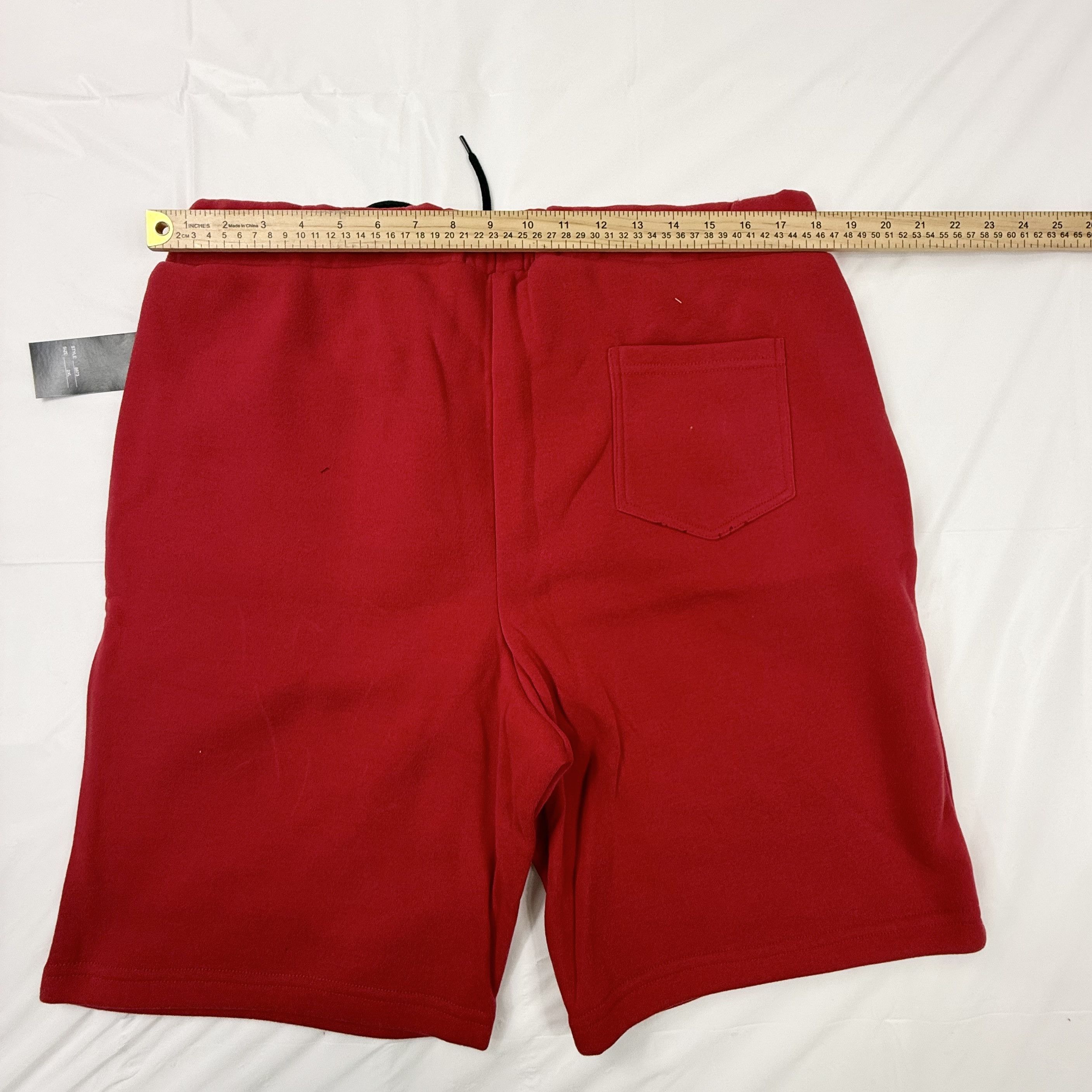 Other Arthur Beale Mens Red Sweat Shorts Elastic Drawstring 2XL Size US 36 / EU 52 - 5 Thumbnail